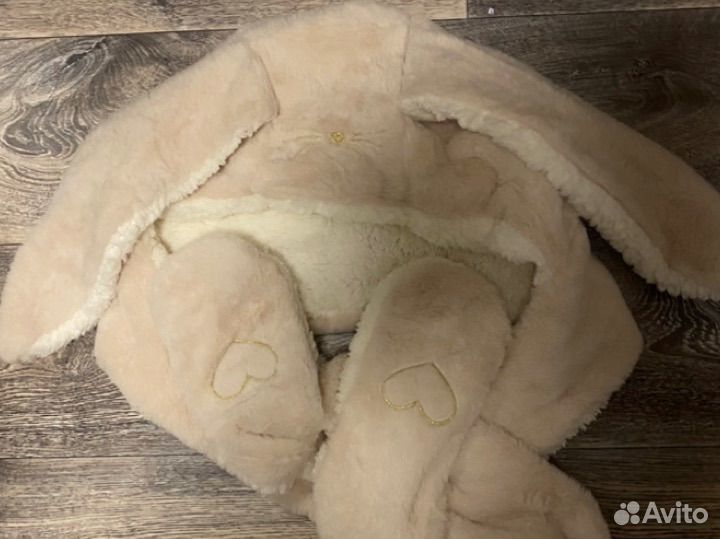 Шапка женская мягкая заяц