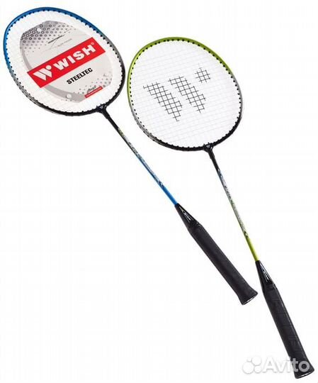 Набор для бадминтона Steeltec 216, 2 ракетки+2 вол