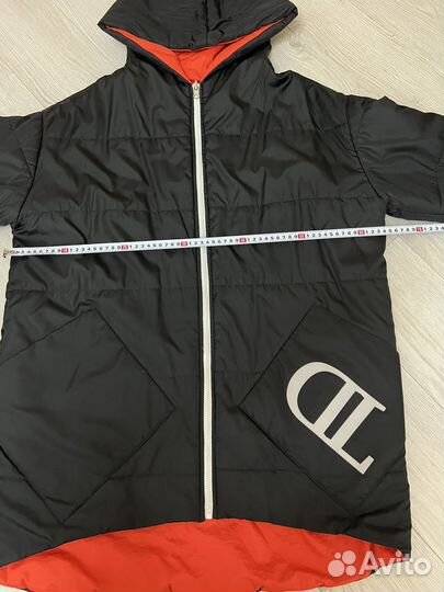 Куртка мужская демисезонная парка с капюшоном