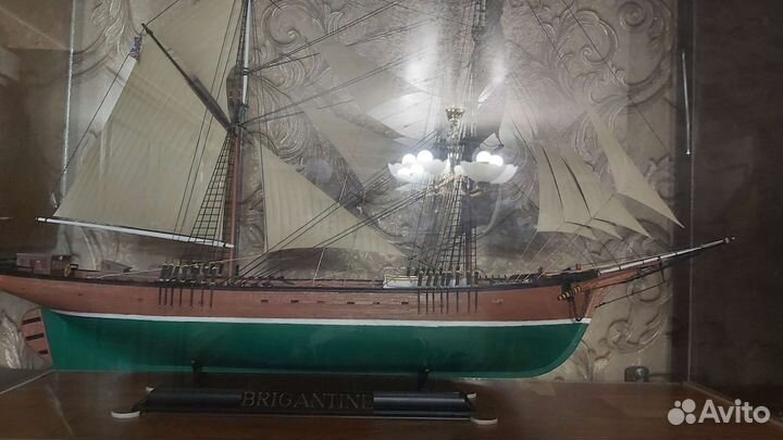 Модели под стеклом