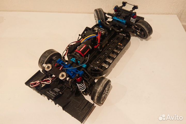 Tamiya tt-01 rwd drift радиоуправляемая модель