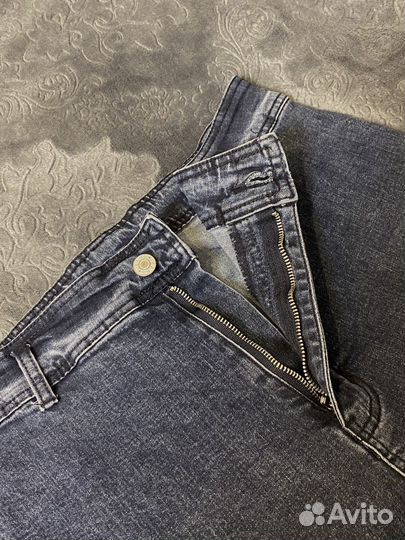 Джинсы женские широкие