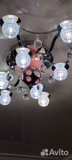 Люстра светодиодная с пультом