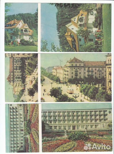 Набор открыток г.Львова 1967г