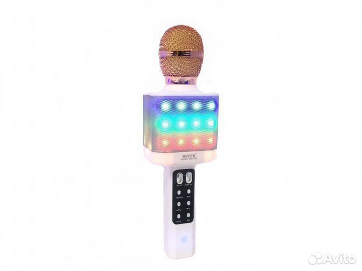 Караоке микрофон wster WS-1828 белый