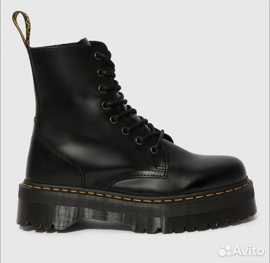 Dr. Martens Black Smooth Jadon