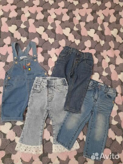 Джинсы на девочку