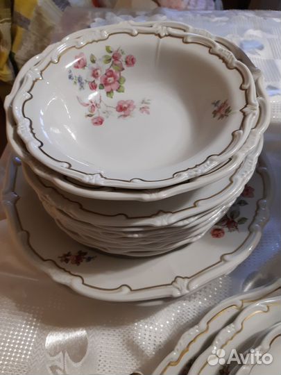 Столовый сервиз ГДР на 11 персон