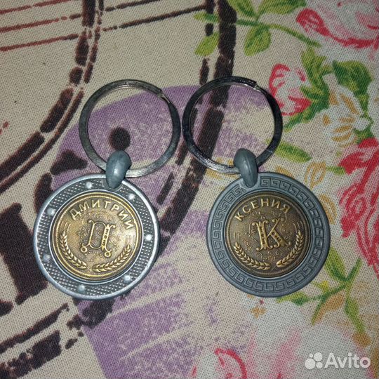 Именные брелки