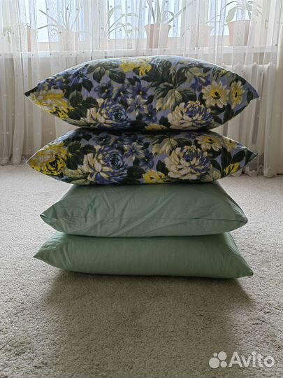 Подушки перьевые 60х60