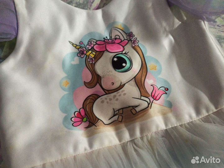 Платье Единорожка