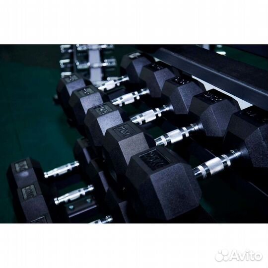 Гантель гексагональная обрезиненная ZSO, 3 кг