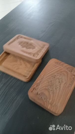 Шкатулка из дерева из термоясеня