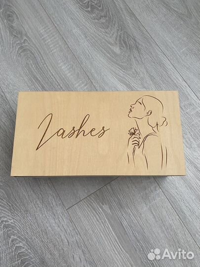 Лэшбокс деревянный на 15 планшетов