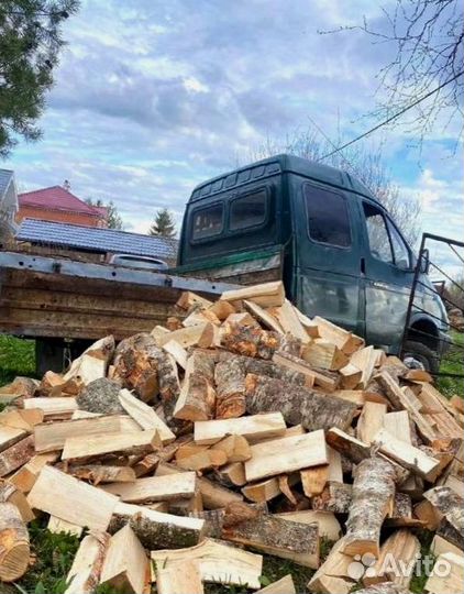 Дрова колотые березовые, дрова колотые ольховые