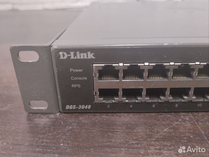 Коммутатор dlink dgs-3048