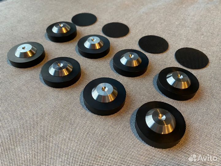 Подпятники под акустические шипы 8 шт