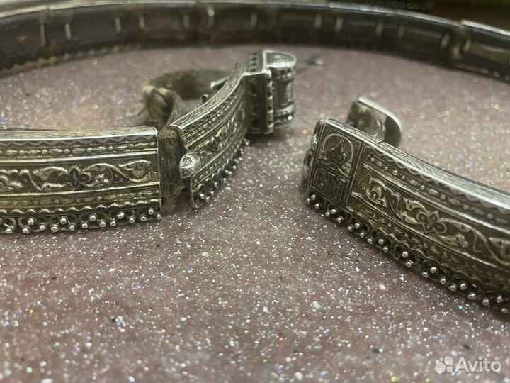 Пояс серебро 84 пробы