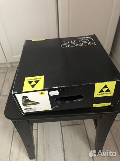 Лыжные ботинки fischer 38EU(37 рус)combi