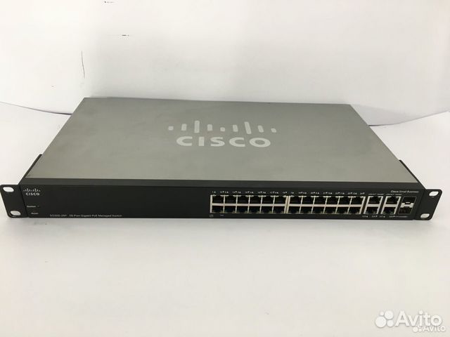 Коммутатор Cisco SG300-28P 28-port Gigabit PoE