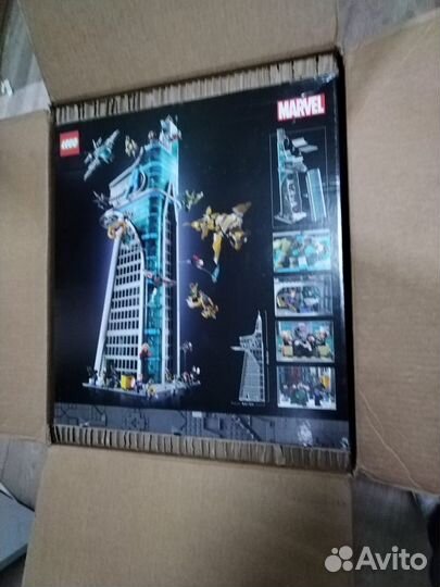 Lego marvel башня мстителей оригинал