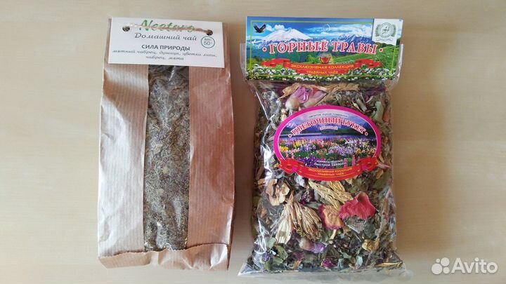 Ароматные травы для чая