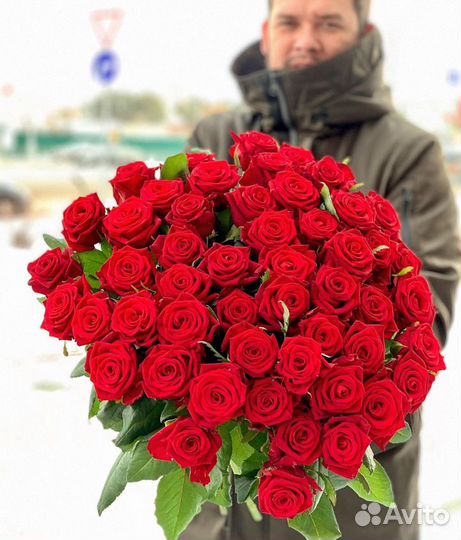 Букет из роз доставка роз 101 71 51 цветы