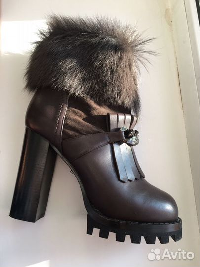 Ботильоны зимние