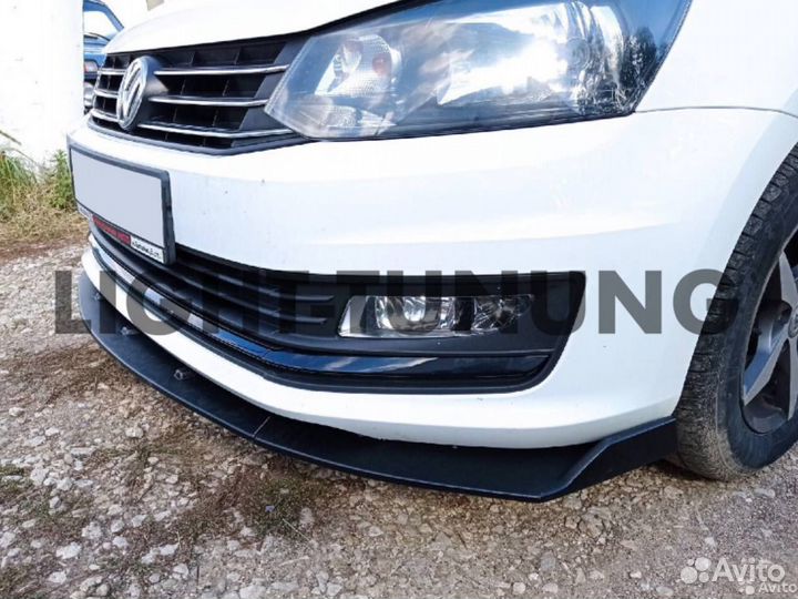 Сплиттер на бампер универсальный