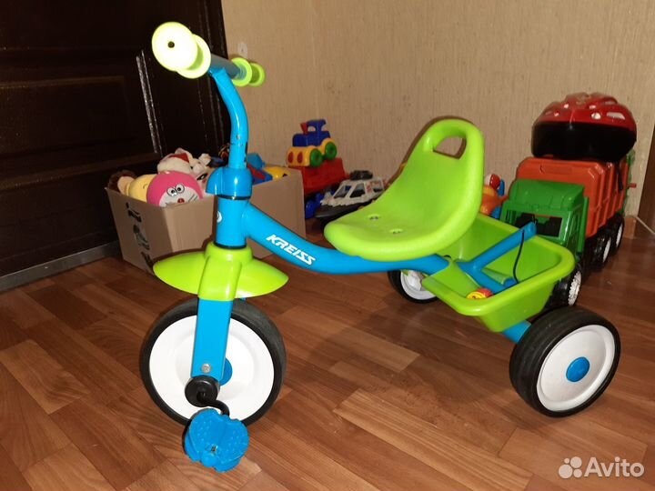 Детский Велосипед 3х Колёсный И Игрушки