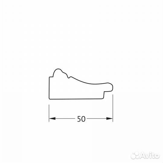 Зеркало Evoform Octagon BY 7276 69x89 махагон с о