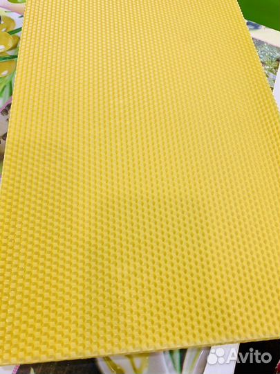 Натуральная вощина для свечей 26Х40