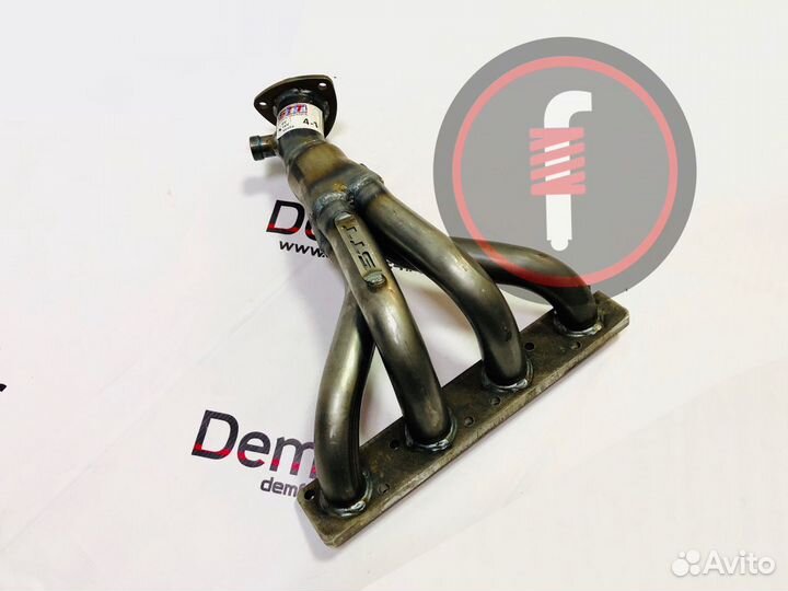 Вставка вместо катализатора 16V STT Ваз 2108-2190