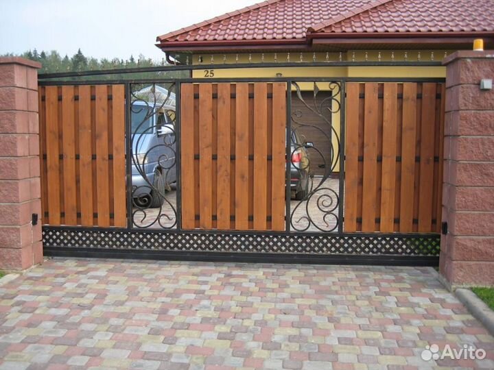 Откатные ворота на заказ