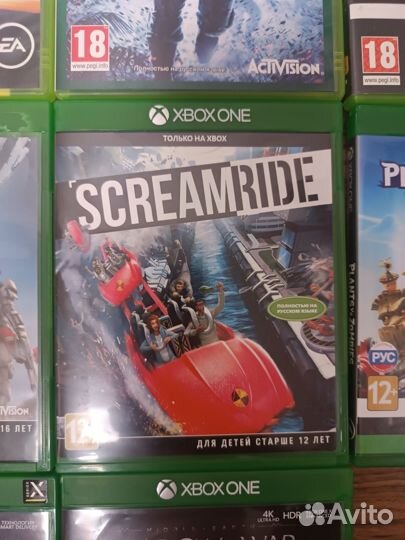 Xbox one s и 360 диски