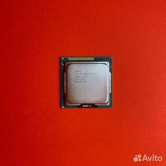 Процессор Intel Xeon E3-1270