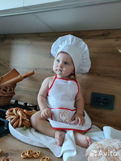 Детский фартук поваренок повара карнавальный