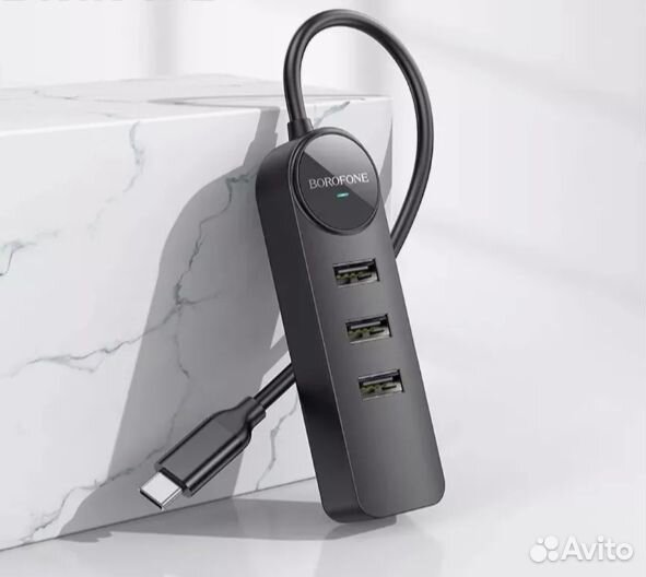 Разветлитель usb hub c коннектором type-c