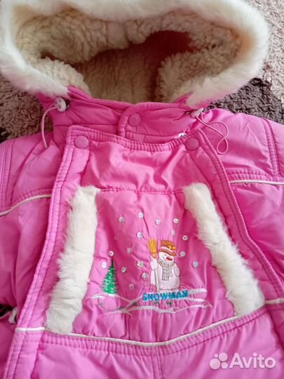 Зимний комбинезон для девочки