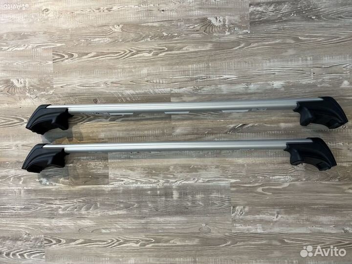 Поперечины на релинги на крышу BMW X6 (E71)