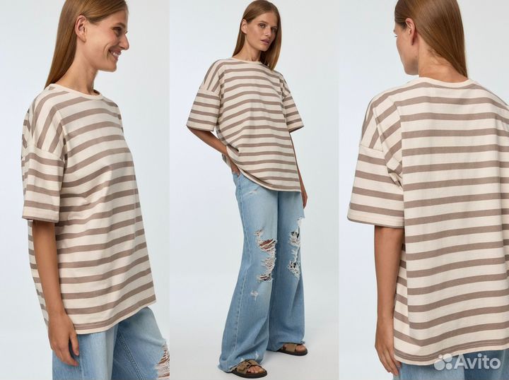 Футболка женская Sela новая оверсайз