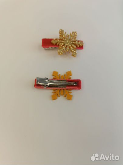 Набор аксессуаров для волос на новый год