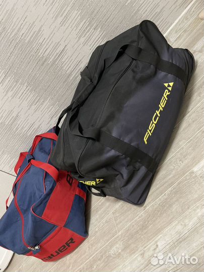 Хоккейный баул на колесах fisher