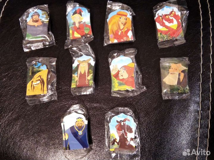 Игрушки из киндера 90х