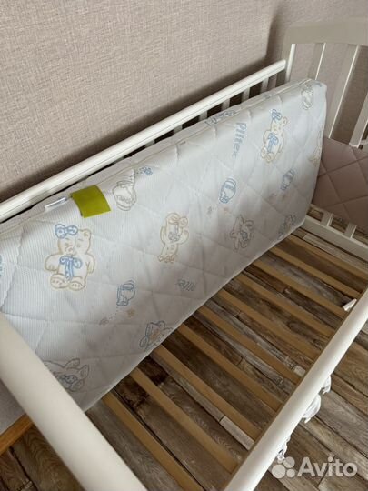 Plitex Матрас в кроватку, Беспружинный, 60х120 см