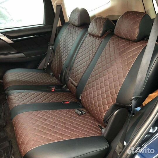 Установка авто чехлов