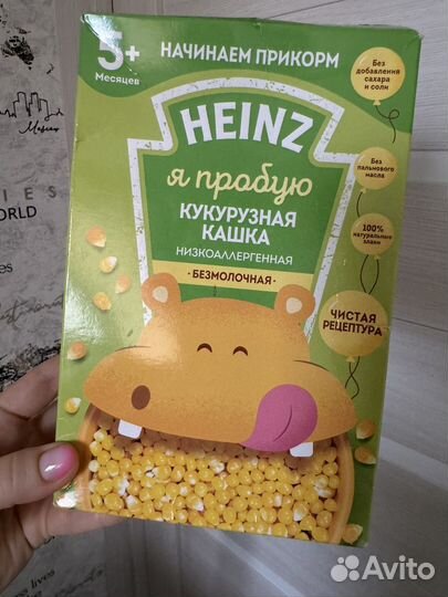 Каша хайнц Heinz
