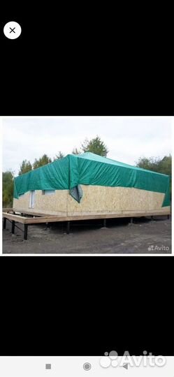 Тент строительный