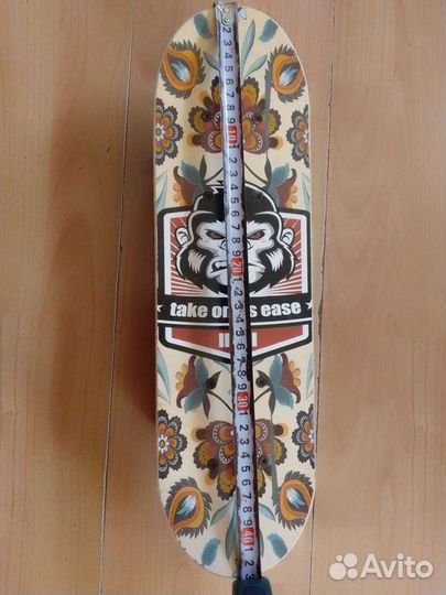 Скейтборд детский и лыжи комплект