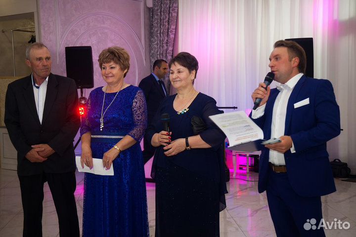 Тамада Ведущий на свадьбу юбилей +dj Караоке